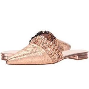 Beautiful Kate Spade Rose Gold Mules